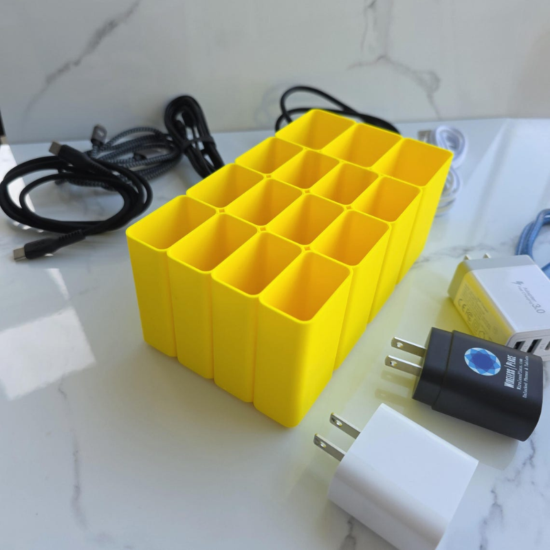 Smart Hub Gear Desktop Cable Organizer Box 6.5in