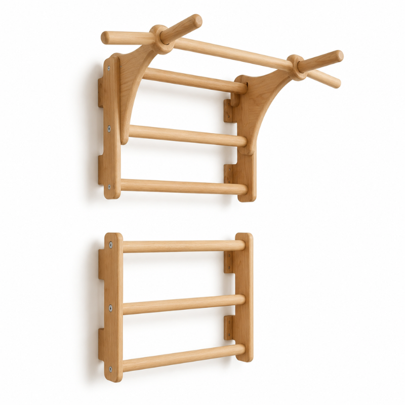 Smart Hub Gear Wall-Mounted Dip and Pull-Up Station 330 Lbs